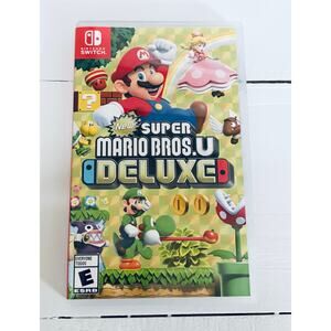 Super Mario Bros. U Deluxe Video Game for Nintendo Switch